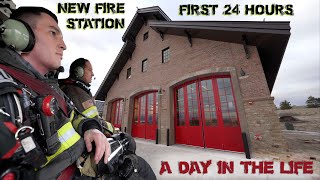 First 24 Hours in a New Fire Station  A Day in the Life [upl. by Schlessel]