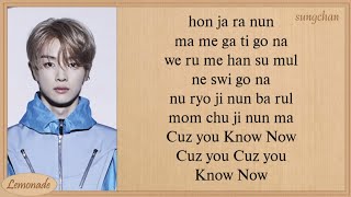 NCT U  Know Now Easy Lyrics [upl. by Neetsirhc185]