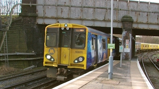 Half an Hour at 216  Birkenhead North Station 1022017  Class 507 508 terminus [upl. by Yuji671]